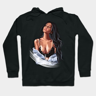 beautiful girl Hoodie